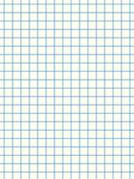 blue color graph paper over off white background vector