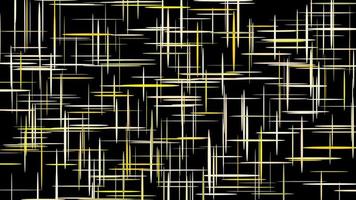 yellow light stars over black background vector