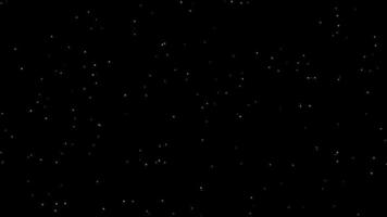 cielo nocturno negro con estrellas vector