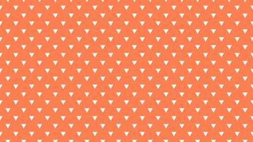 white color triangles over coral orange background vector