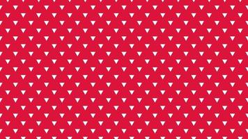 white color triangles over crimson red background vector
