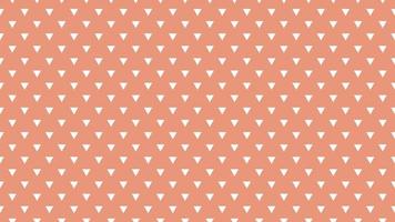 white color triangles over dark salmon red background vector