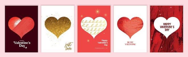 Happy Valentines day. Vector illustration concepts for background, greeting card, website and mobile website banner, social media banner, marketing material.