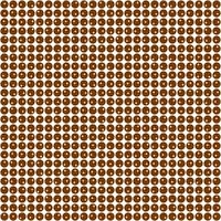 Abstract geometrical background with brown circles. Abstract round seamless pattern. vector