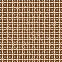 Abstract geometrical background with brown circles. Abstract round seamless pattern. vector