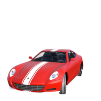 carro esportivo vermelho isolado png