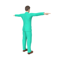 Business Man isolated on background png