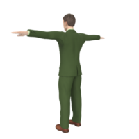 Business Man isolated on background png