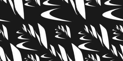 Brush abstract pattern. grunge brush. texture. Background. White and black vector. vector