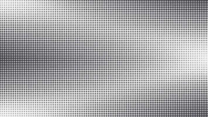 Vector abstract halftone background with grey dots