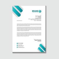 Letterhead Template Design vector