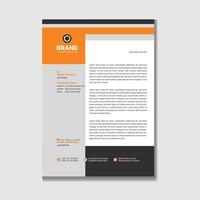 Letterhead Template Design vector