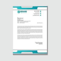 Letterhead Template Design vector