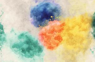 Splash of Color, A Watercolor Texture Illustration vector