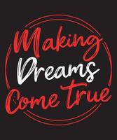 Motivational Quote Typography, Vector, Print, Template Design vector
