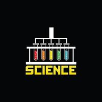 Science vector t-shirt design. Science t-shirt design. Can be used for Print mugs, sticker designs, greeting cards, posters, bags, and t-shirts.