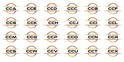 Three letter base logo collection for business and company use. vector