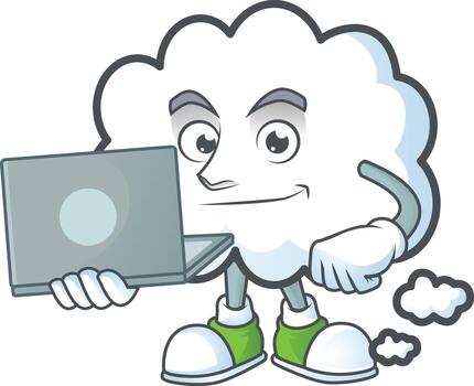 vector de burbuja de nube