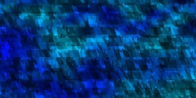 Light BLUE vector template with lines, triangles.
