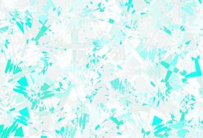 Light Green vector texture with random triangles.