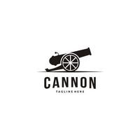 Cannon with ball icon vector isolated on white background for your web and mobile app design, Cannon logo concept