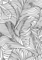 vector illustration of leaf pattern backgroubd