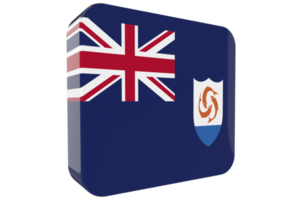 Australia 3d Flag Icon on PNG Background