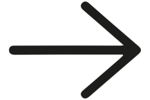ícone de seta para a direita png em fundo transparente