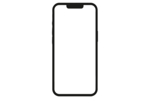 ícone de telefone isolado em fundo transparente png