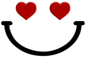 smile icon on transparent background PNG