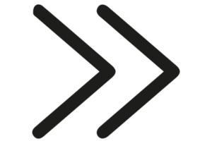 Rechtsaf pijl icoon PNG Aan transparant achtergrond