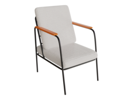 Design 3d rendering of a chair for furniture needs png