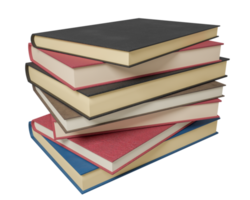 Realistic Books 3D Render png