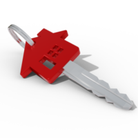 elemento de propiedad de la casa render 3d png