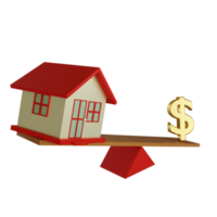 home investitionselement 3d rendern png