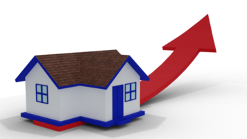 Immobilieninvestitionen 3d rendern png