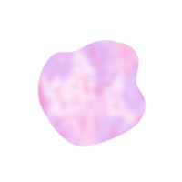 formas de bolha holográfica png