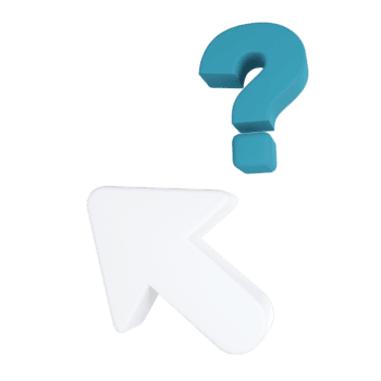 hjälp markören. markören 3d tolkning. png