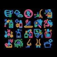 Odor Aroma And Smell neon glow icon illustration vector