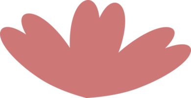 niedliches herz blume rosa blau pastellfarbe design png transparenter hintergrund hohe qualität