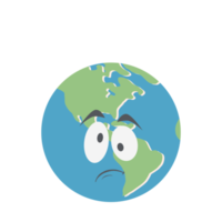 terra globo testa emoticon viso espressione png