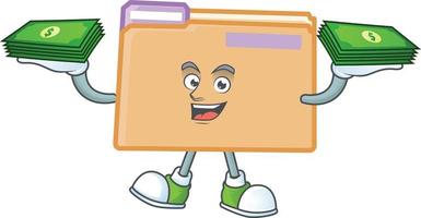 Cartoon Folder Vector