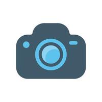 Camera Recorder Icon Flat Style vector