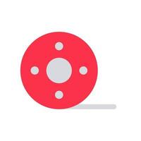 Camera Recorder Icon Flat Style vector