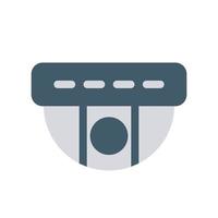 Camera Recorder Icon Flat Style vector