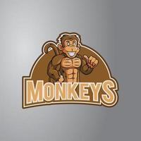 Monkeys Technology Vector