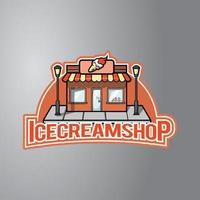 Ice Cream Shop Vector