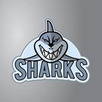 Ilustración de vector de símbolo de tiburón