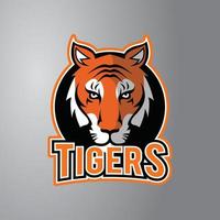 Tiger Head Symbol Illustration vector