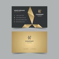 Modern creative clean business card template design. Stationery vector design. Name card design